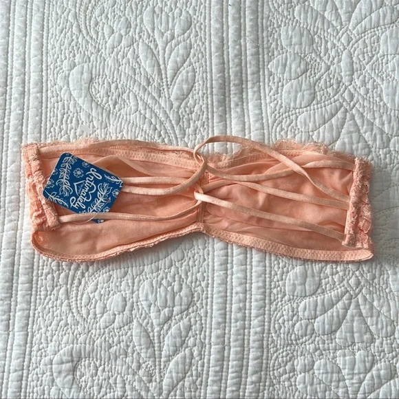 NWT Free People Bralette - Cantaloupe (XS) - Picture 3 of 5